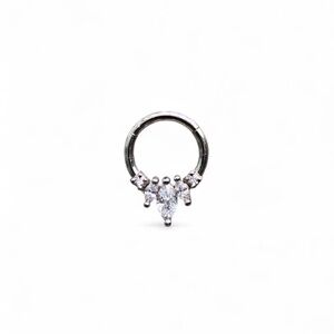 Dainty silver septum
